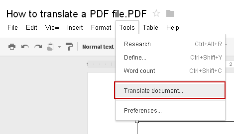 pdf translate for mac